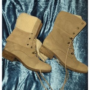 Ugg - Gradin Lace Up Combat Boots